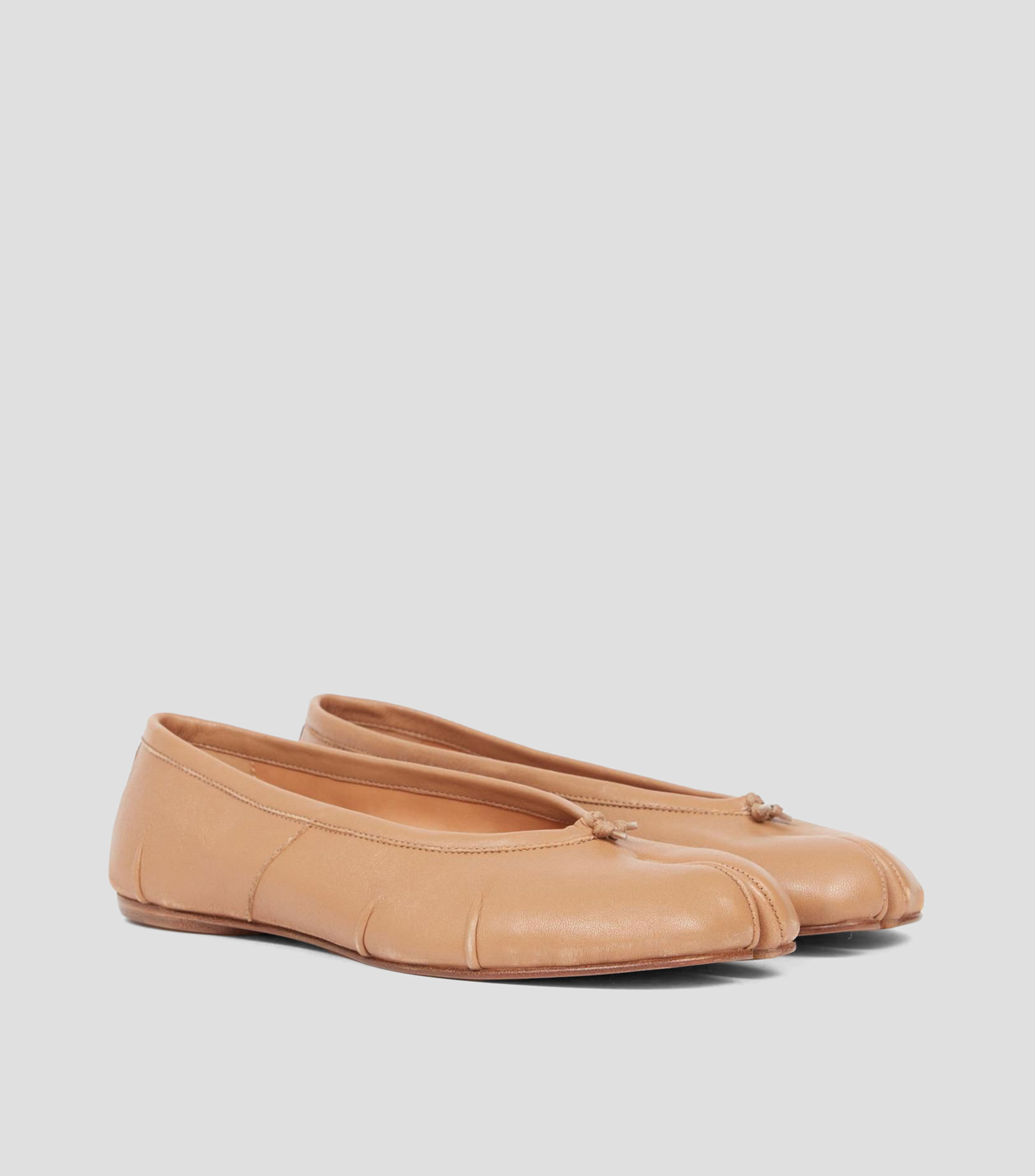 Flats en Piel Tabi Mujer